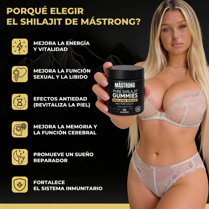 MÁSTRONG™ Gominolas Shilajit