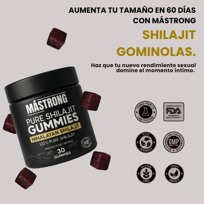 MÁSTRONG™ Gominolas Shilajit